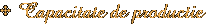 Capacitati de productie